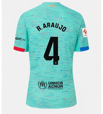 Barcelona Ronald Araujo #4 Tredje trøje Dame 2023-24 Kort ærmer